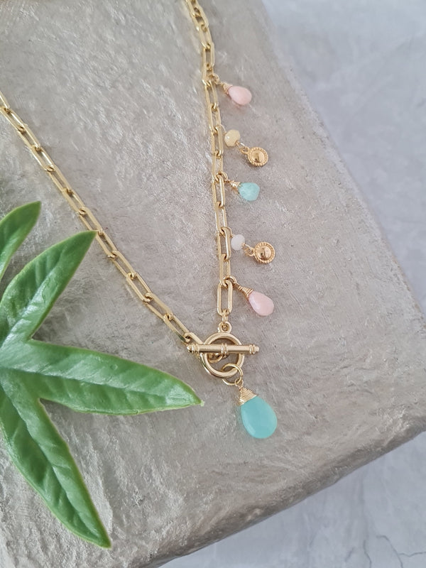 Collar Carnaval Aqua
