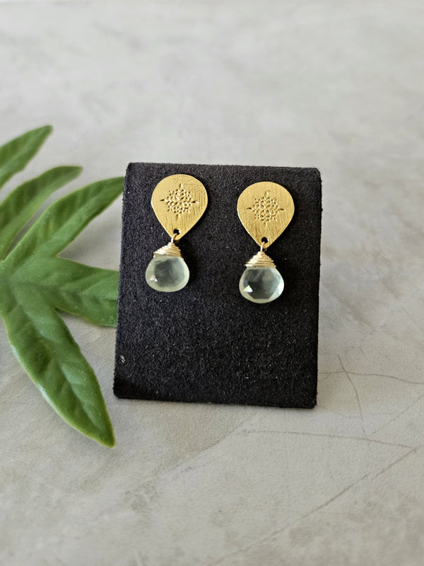 Aros Pascuala Baño de Oro Prehenita