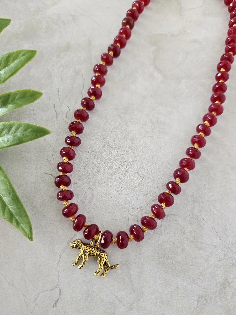 Collar Bestia Marsala