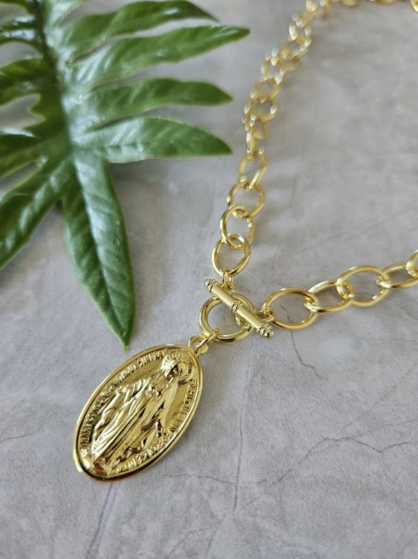 Collar Fe Cadena Gruesa