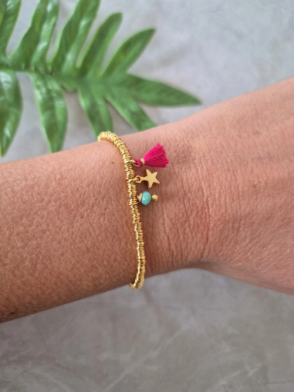 Pulsera Brava Fucsia