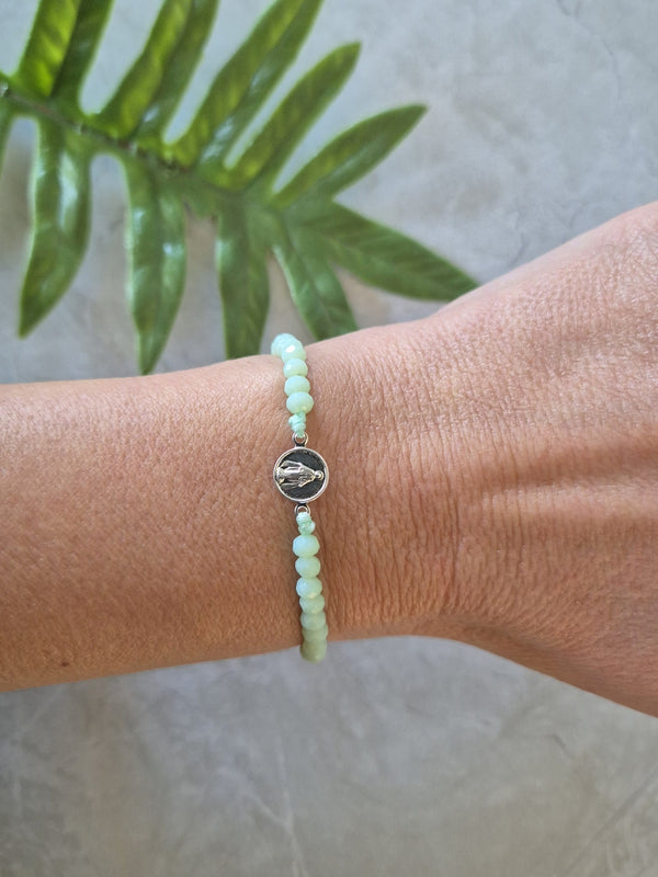 Pulsera Clarita Menta