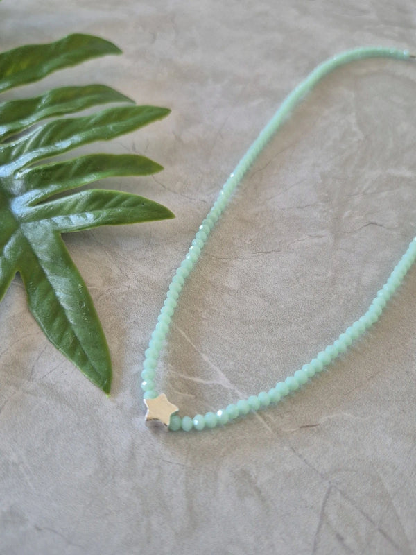 Collar Cielo Menta