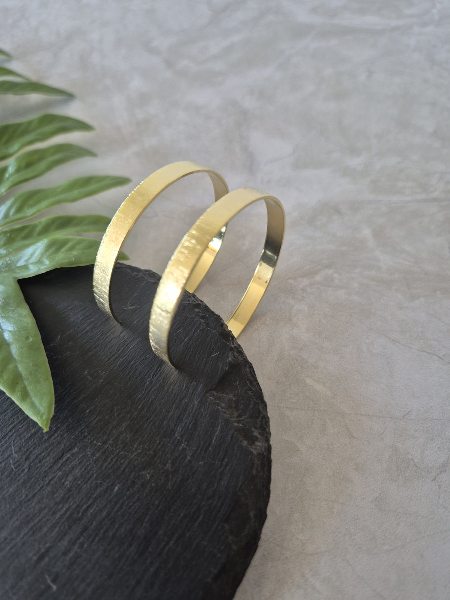 Aros Argolla Tranquilidad XL Oro