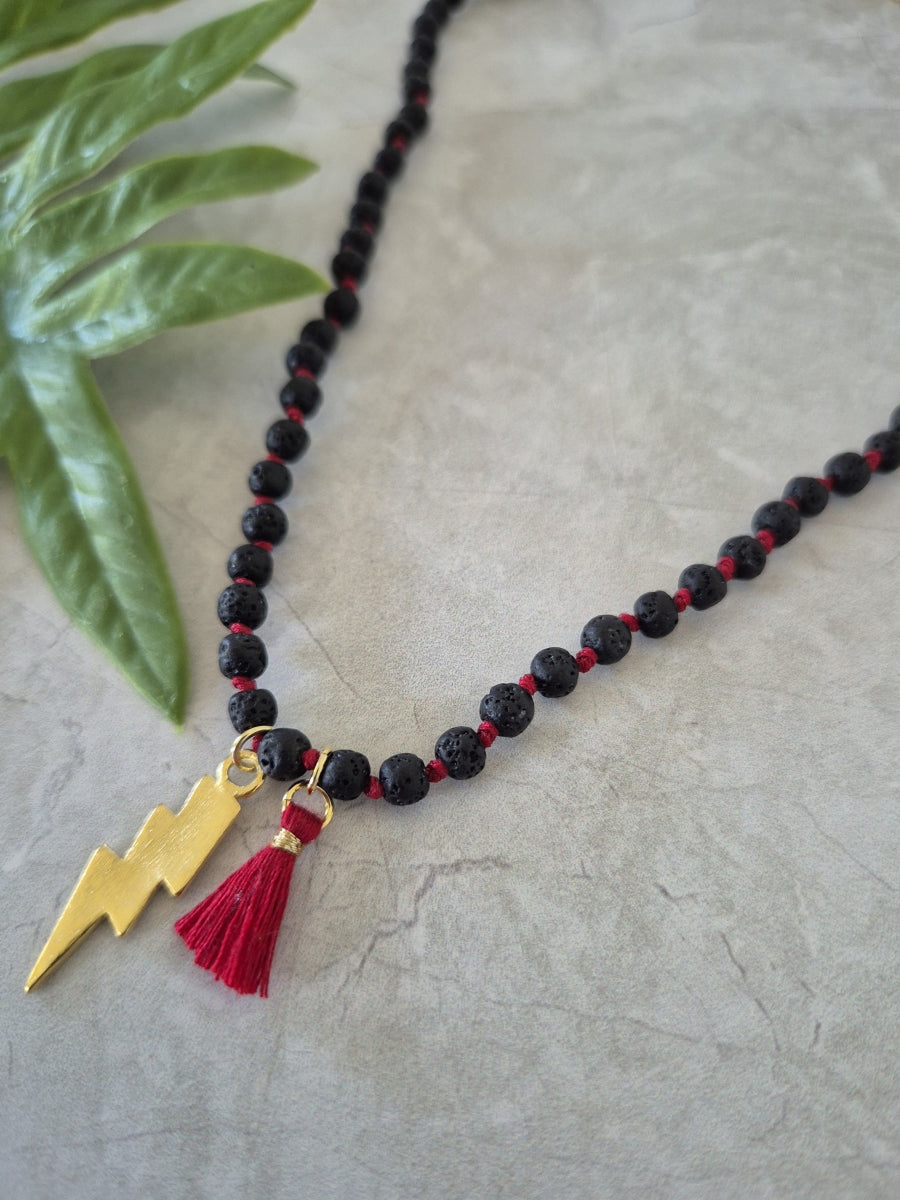 Collar Rayo Rojo